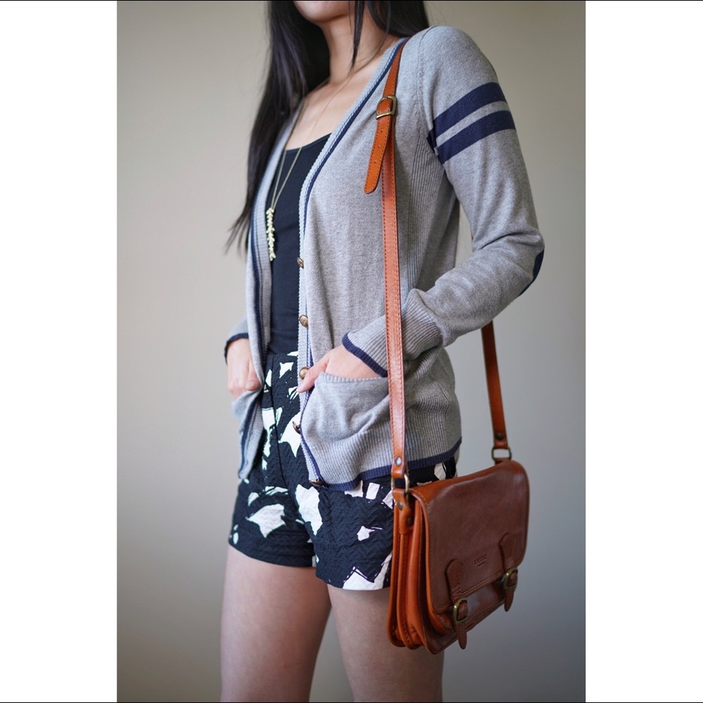 Chic grey cardigan